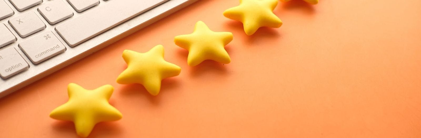 Reviews page header
